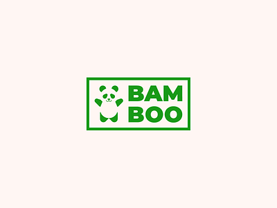 Bamboo adobe illustrator branding dailylogochallenge logo logo design panda vector