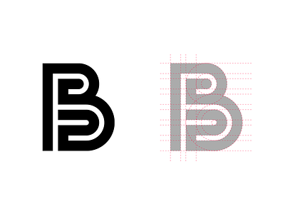 B adobe illustrator branding dailylogochallenge letter letter logo logo logo design vector