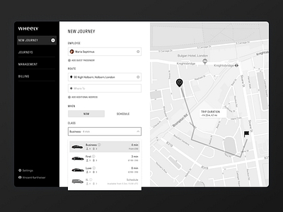 Wheely | B2B Dashboard