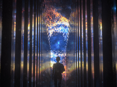 Nebula c4dart cgi cinema4d design dream illustration nebula octane rendered surreal