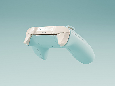 White Dove Controller 3d concept design gaming illustration industrial xboxone