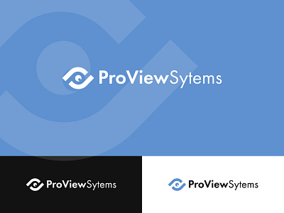 Proview Systems Logo Design branding design designer eye logo illustration logo logo design logo designer proview software vector view logo