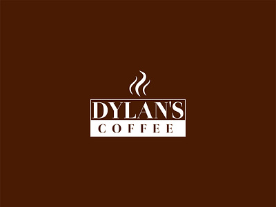 Daily Logo Challenge: Day 6- Dylan's Coffee Shop Logo branding coffee logo coffee shop colorful dylans coffe logodesign