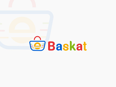 Ebaskat Logo Design for Ecommerce shop branding designer illustration logo logo design logodesign