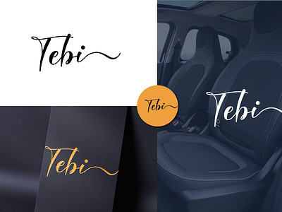 Tebi -Brand Logo (Signature Logo) brand logo branding design designer logo design logodesign signature logo