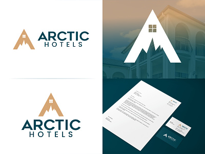 ARCTIC HOTELS BRAND IDENTITY DESIGN branding graphic design logo