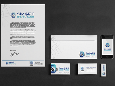 Branding Smart Services adobe branding design