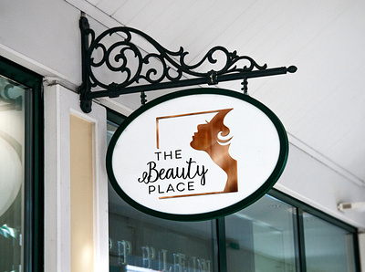 The Beuty Place Sign beauty beauty salon logo design logo logo design