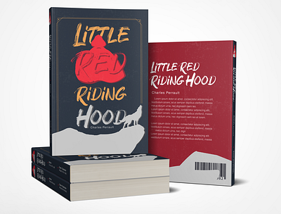 Little Red Book Cover Book II book book cover cover cover design design kids little red riding hood