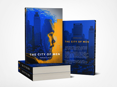 The City of Man Book Cover adobe book city cover cover design design dribbble graphicdesign inspiration man