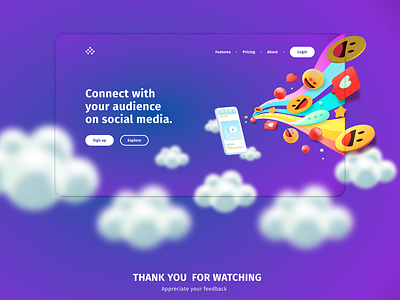 Connect Landing page