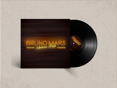 Vinyl Cover Bruno Mars bruno design inspiration mars music vinyl