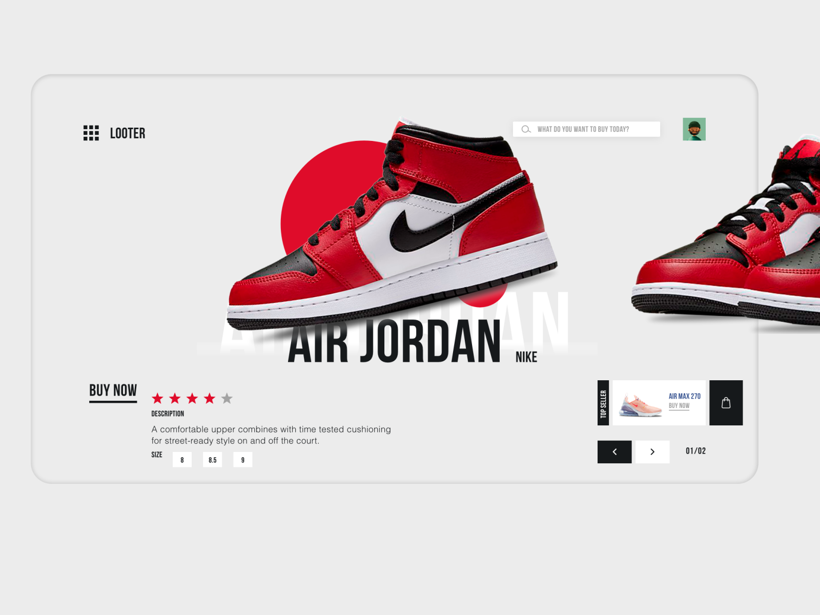 Shoes Web Banner by Paula Alejandra Hurtado Florez on Dribbble