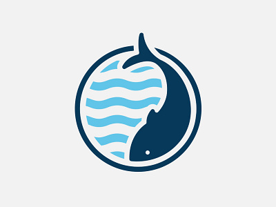 Northern Aqua: Concept 1 branding fish identity logo north waves