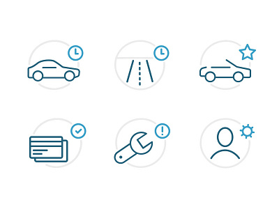 Car Icons car cars iconography icons