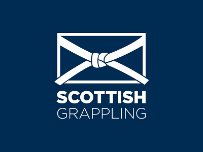 Scottish Grappling Logo bjj branding edinburgh glasgow jiu jitsu logo marque mma scotland ufc