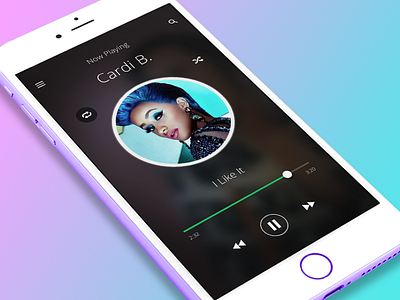 Daily(?) UI 009 – Music Player