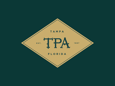 Tampa Monogram Badge