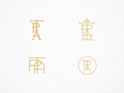TPA Monogram Explorations design icon lettering logo monogram monograms tampa tampa designer typography vector