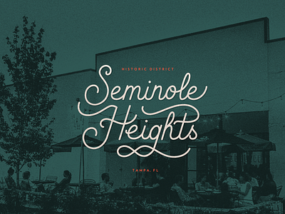 Monoweight Lettering - Seminole Heights