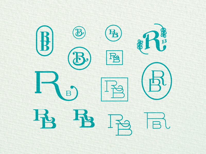 Riktig Brød Logo Spread branding custom lettering identity design illustration lettering logo logo design logotype monogram typography
