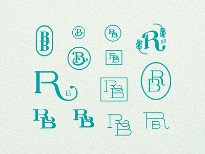 Riktig Brød Logo Spread branding custom lettering identity design illustration lettering logo logo design logotype monogram typography
