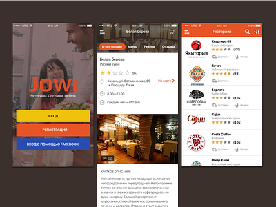 Restaurant rating app app ios mobile rating