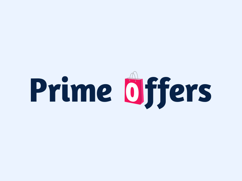 Prime Offers Logo typography graphic design branding brand logo