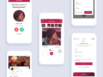 KUTANA Dating App UI/UI