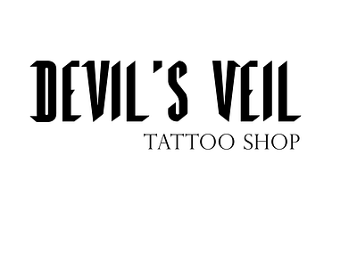 Tattoo Shop Branding Option 2 branding design freelance graphic design identity logo type typography vector