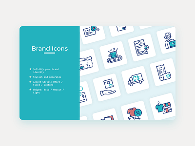 BRAND Icons / Assorted Showcase / Commissions brand branding iconography icons illustrations system