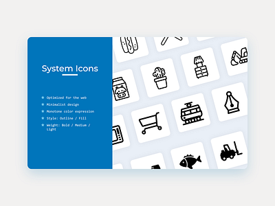 SYSTEM Icons / Assorted Showcase / Commissions branding cute iconography icons illustrations stickers