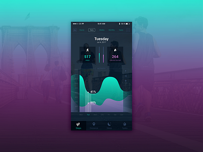 Fitness App UI Concept