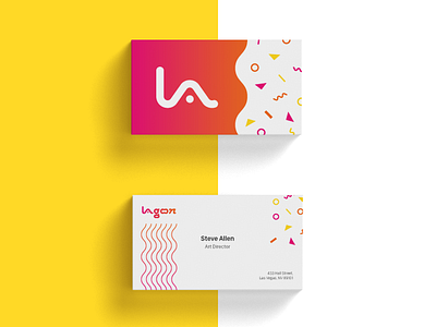 Lagoon Branding Identity - Business Cards