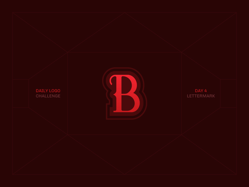 Letter B Logo Mark by Yokai on Dribbble