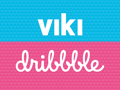Viki loves Dribbble