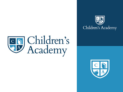 Children's Academy brand identity logo