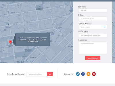 Contact Form by Indicius on Dribbble