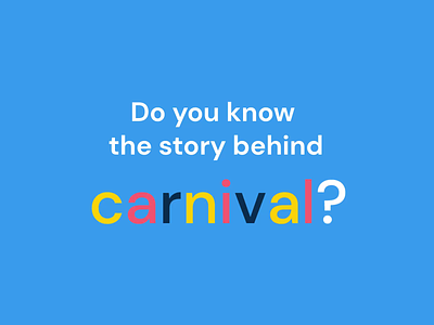 Animated Instagram Post animation carnaval carnival design graphic design indicius instagram motion graphics textpath ui ux