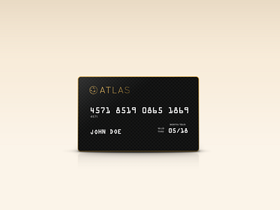 Atlas Card app atlas bitcoin card currency future management ui ux