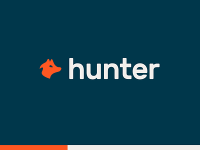 Logo Design animation brand design email hunter fox gif logo