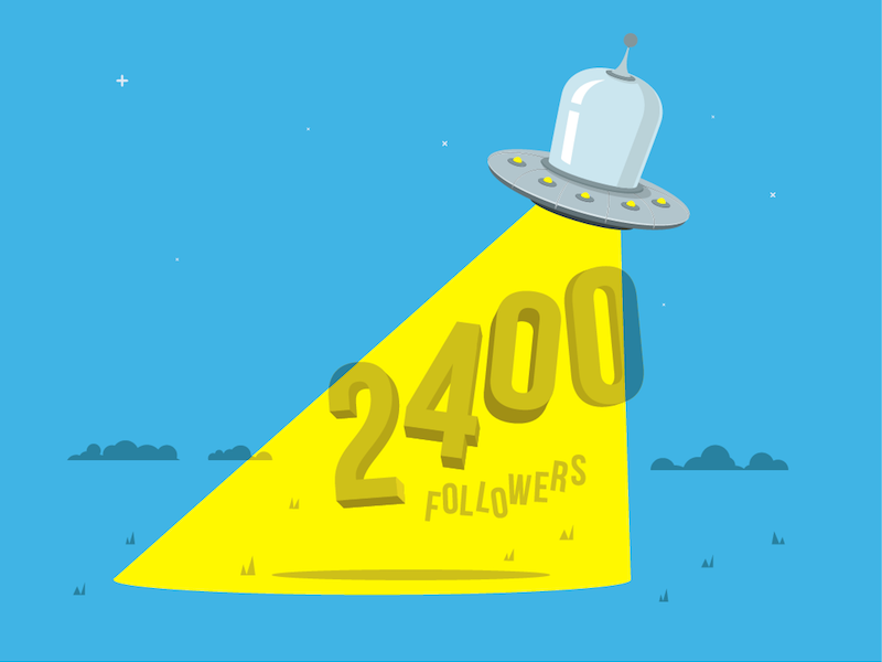 2400followers