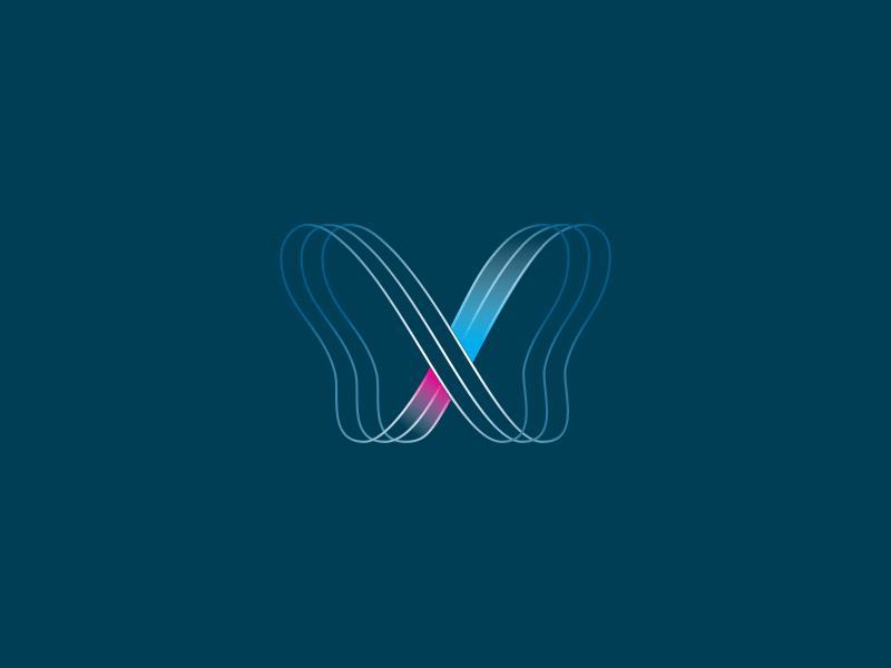 Logo in Motion precision wellness medicine ingh icahn design logo center genetics branding