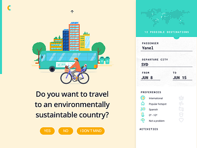 Questionnaire app design illustration indicius questionnaire steps travel ui ux website