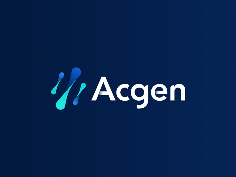 ACGEN - Preloader analytical animation branding columbia university data design genetics indicius logo preloader scientific