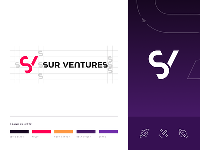 Sur Ventures - Branding argentina brand statement brand traits branding design indicius infrastructure logo space sur ventures