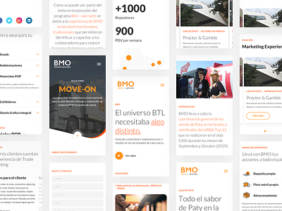 Bayton BMO - Mobile Views bayton bmo breakpoint btl design ideas indicius marketing mobile ui ux website