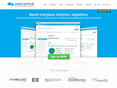 SMS Central - Website argentina australia indicius sms website wordpress