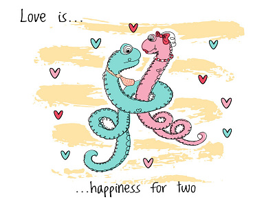Love Stories Snakes. Love is...