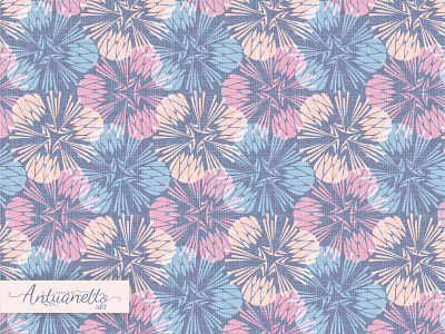 Vector vintage seamless pattern dandelions grunge pattern seamless seamless pattern stylized surface design vector vintage violet